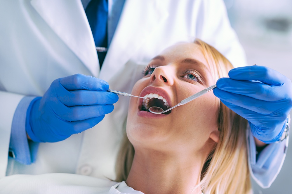 Dental Exam Close-up