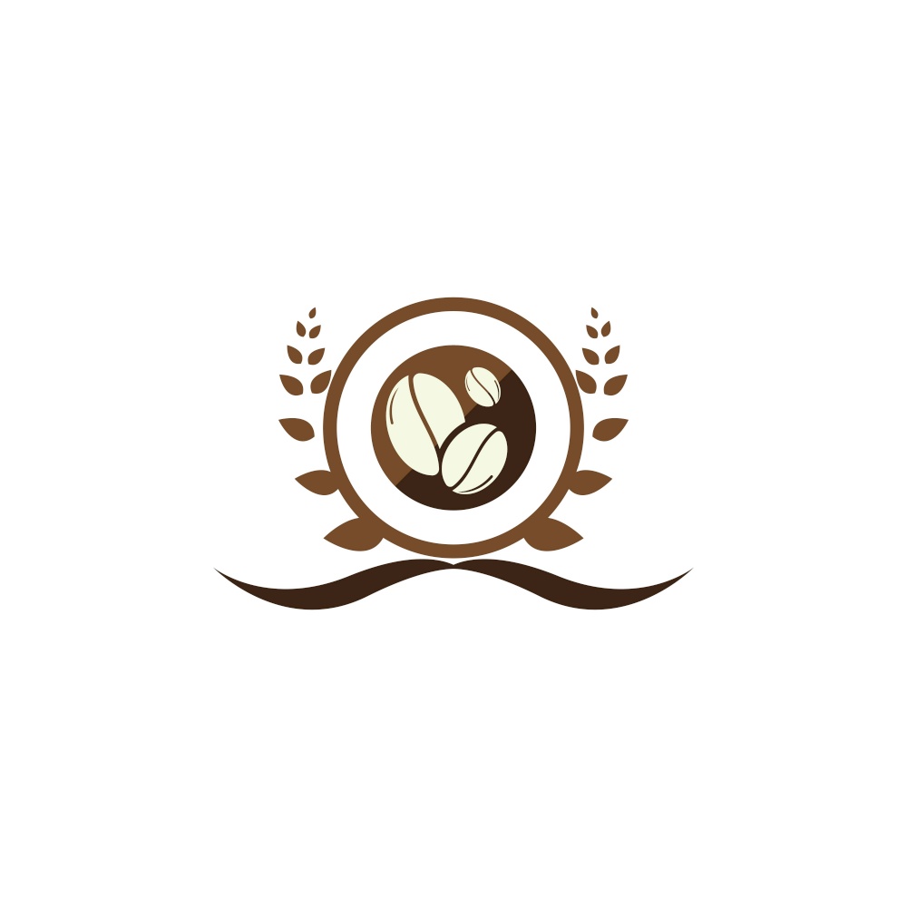 Coffee logo template vector icon design
