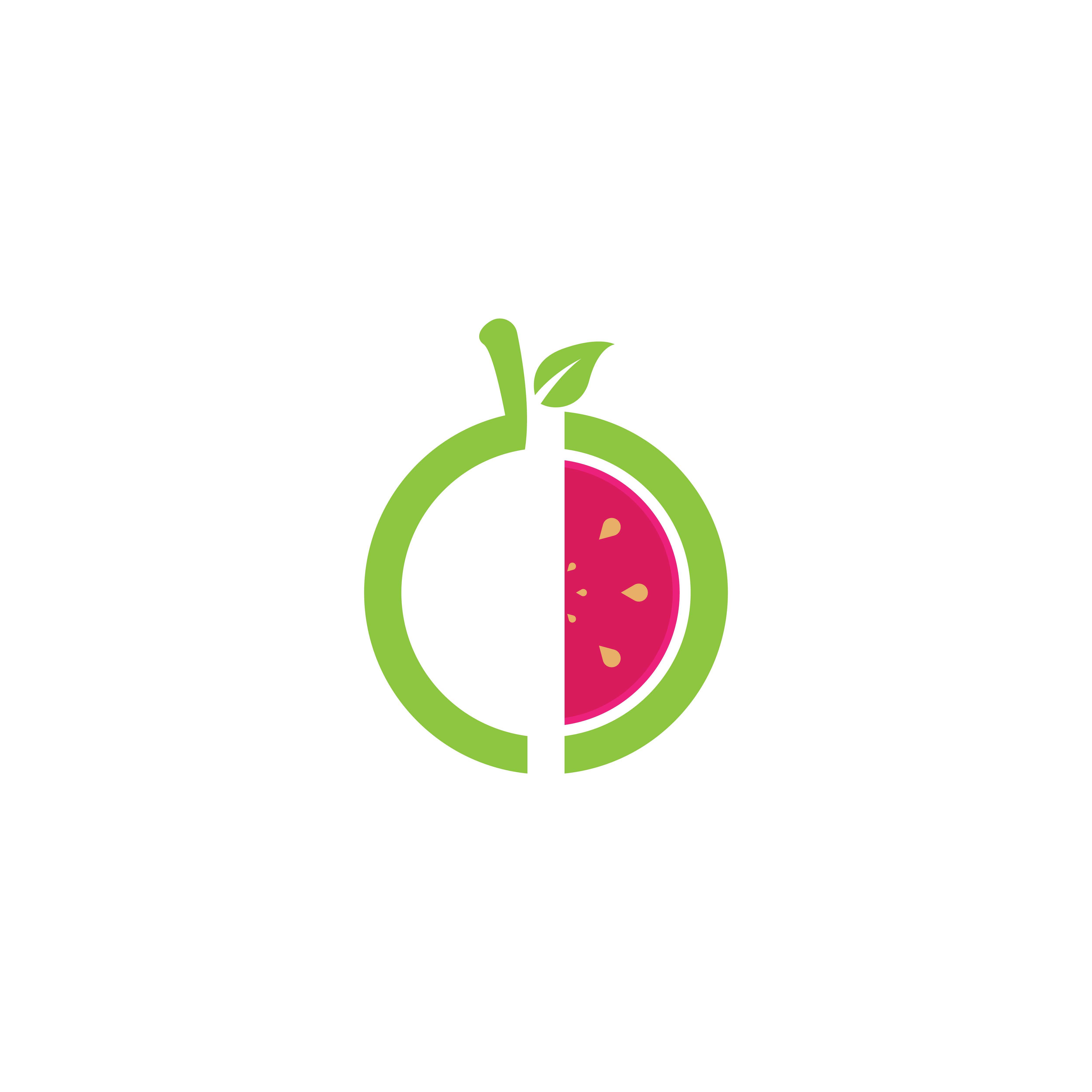 Guava logo template vector icon design