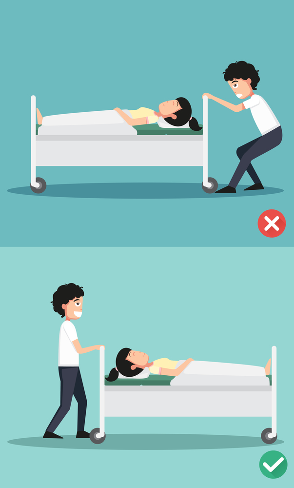wrong and right ways illustration, vector