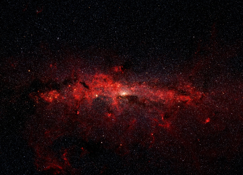 A Cauldron of Stars at the Galaxy&rsquo;s Center. Elements of this image furnished by NASA.