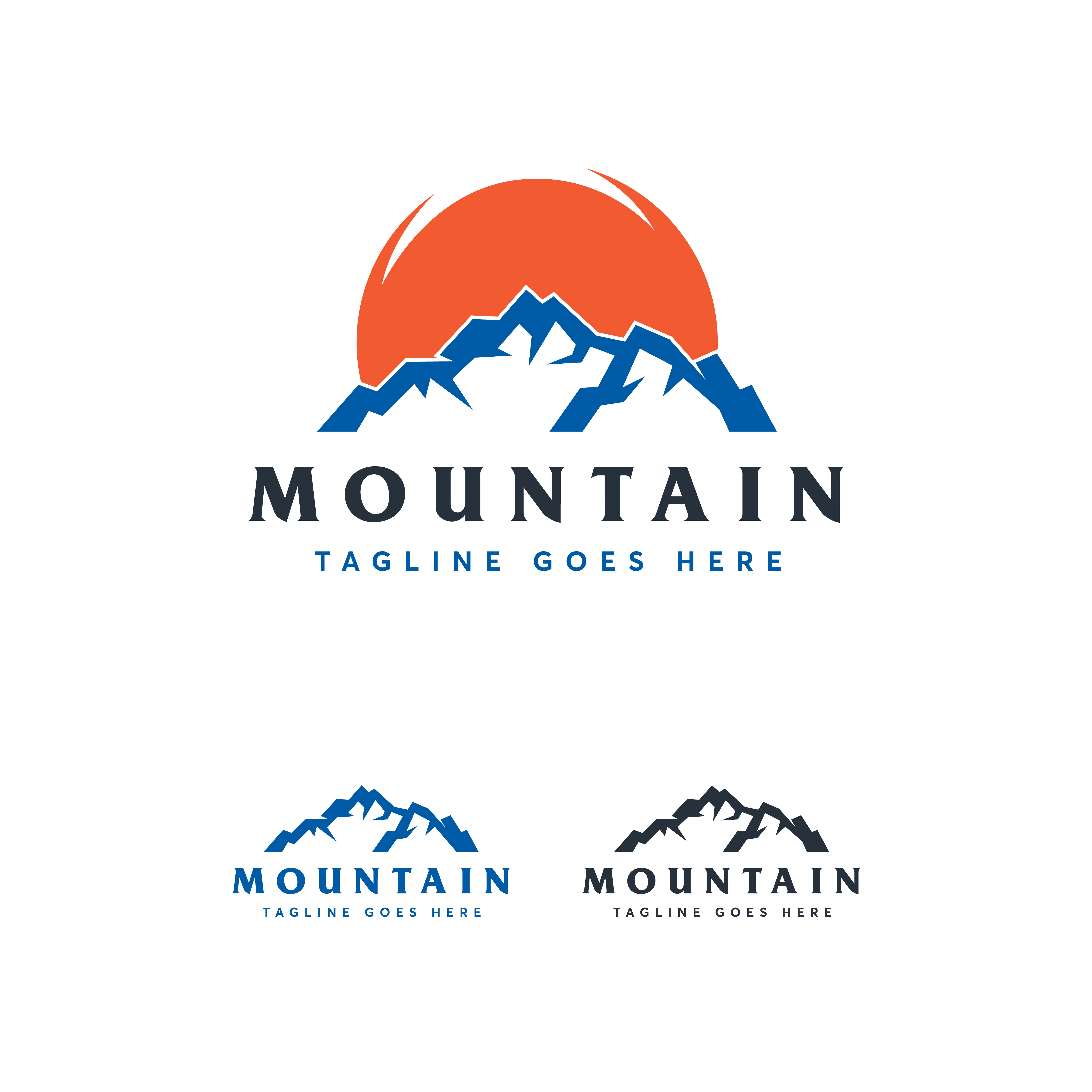 Mountain Adventure Logo Design Verctor Modern And Minimalism