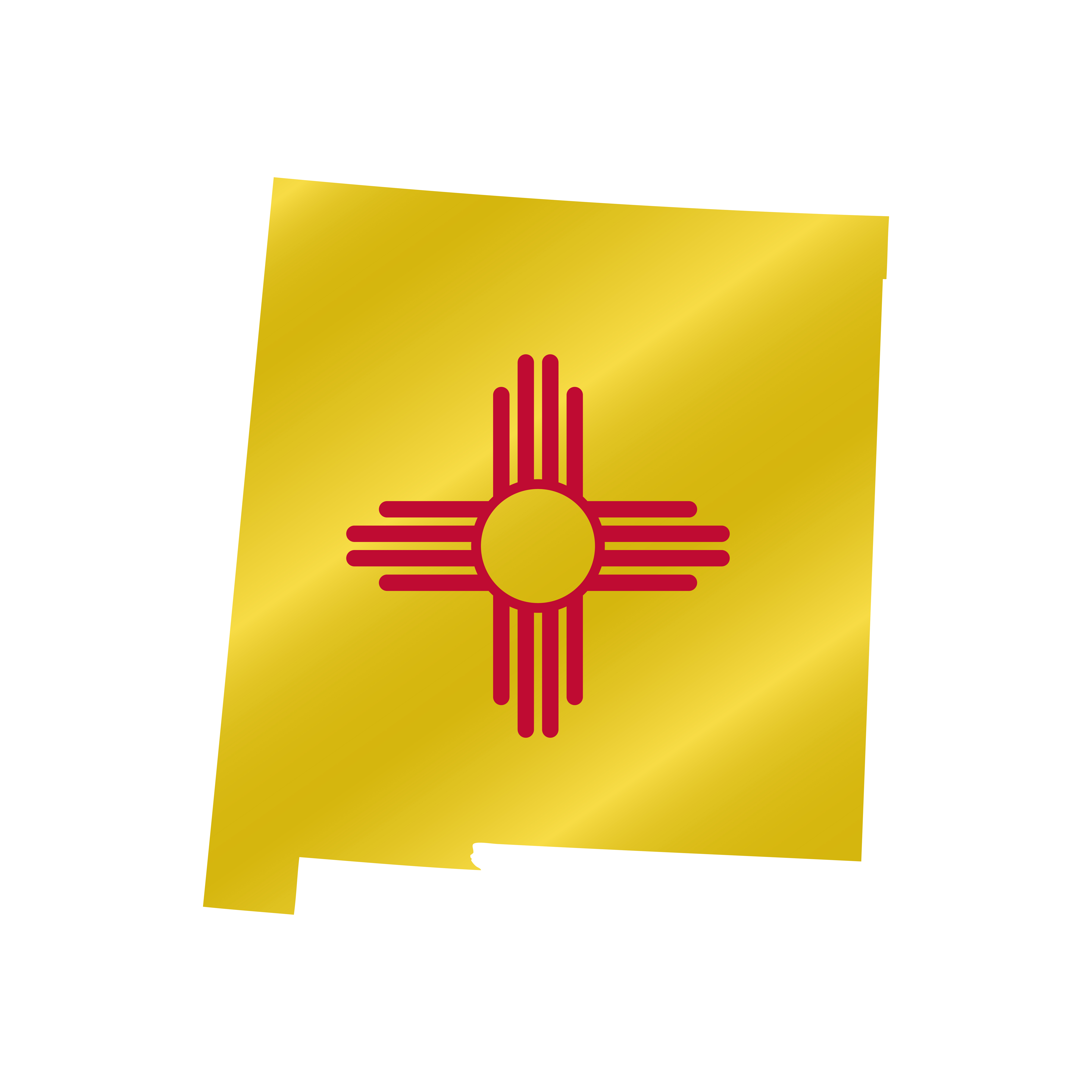 Detailed waving flag map of New Mexico. Vector map with masked flag.. Waving flag map of New Mexico. Vector illustration