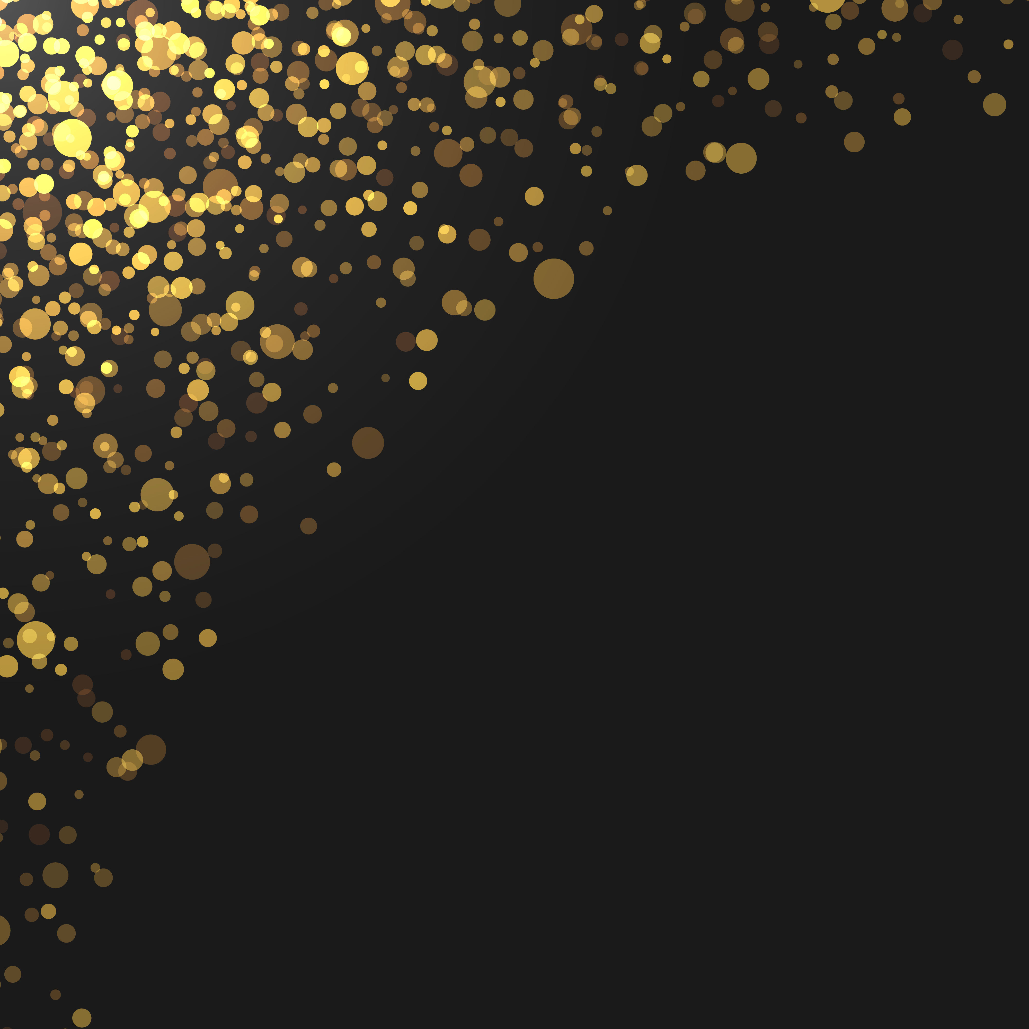 gold glitter particles background effect for luxury greeting rich card. gold glitter particles background effect Template for your design