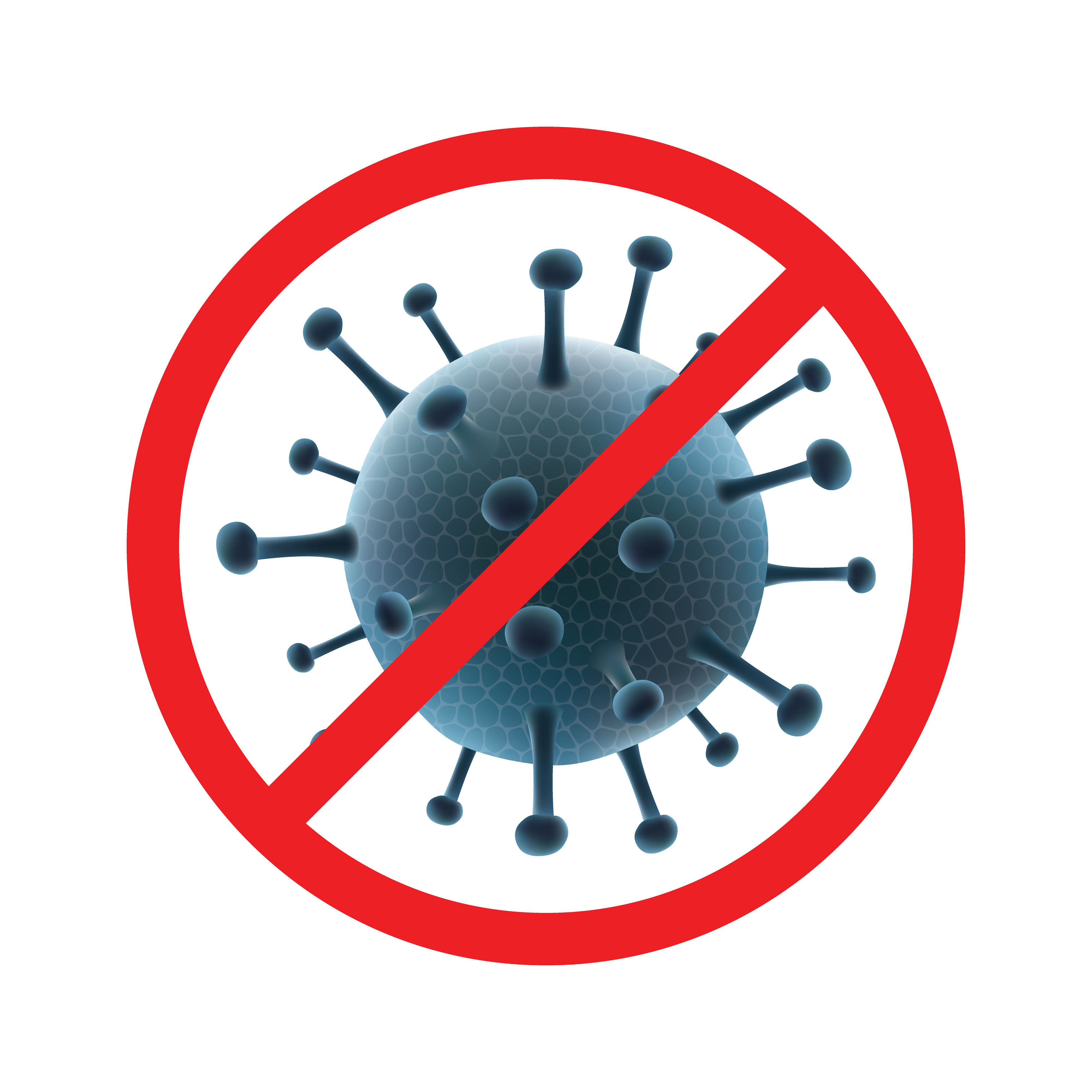 Coronavirus caution sign. Virus alert. Coronavirus caution sign. Corona virus vector icon. Template for your design