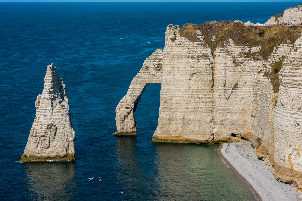 Chalk cliffs Cote d&rsquo;Albatre Etretat Normandie France, Europe. Chalk cliffs Cote d&rsquo;Albatre. Etretat, Normandie, France