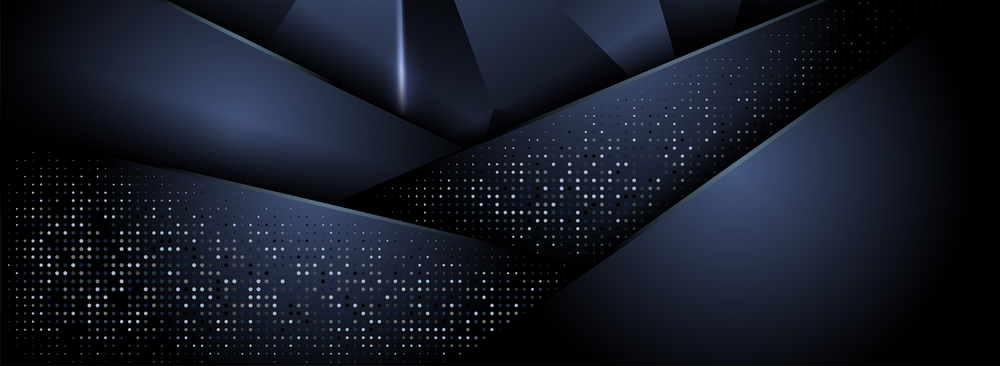Abstract Navy Background with Mosaic Textured and Overlap Layer Concept. Graphic Design Element.