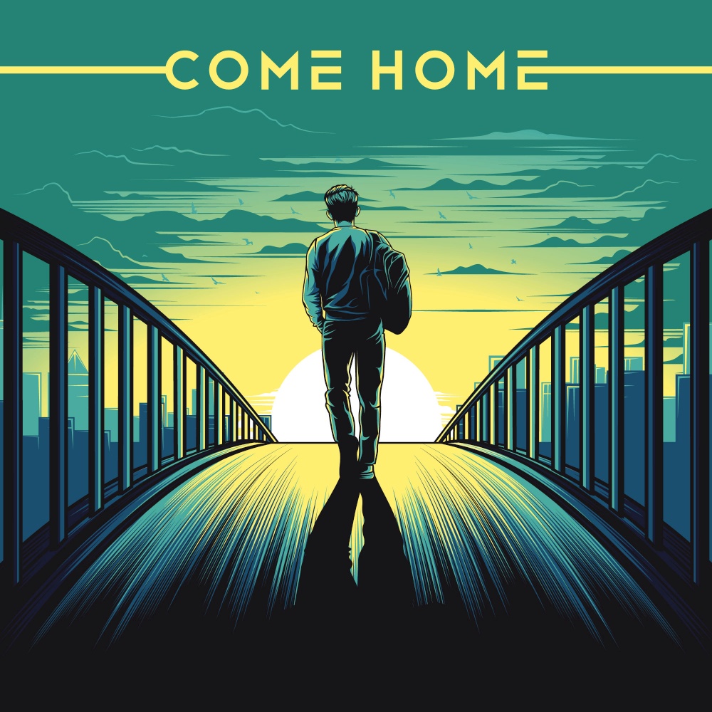 Come home illustration vector