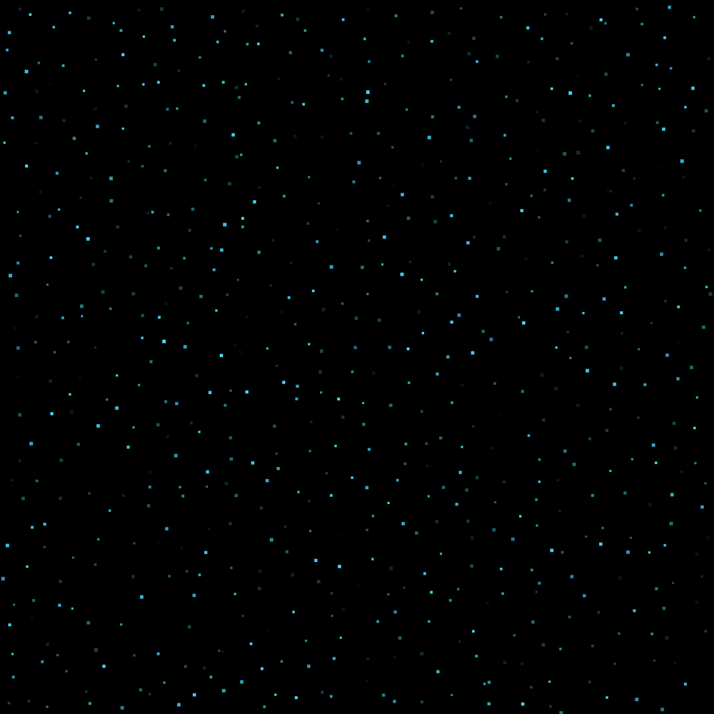 Abstract background with rectangular retro computer stars for template or design element with pixel theme or arcade party