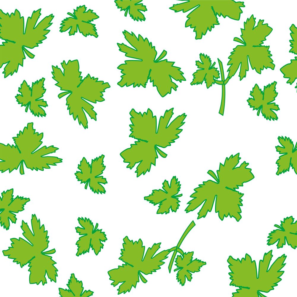 Background from sheet. Seamless pattern from foliage on white background